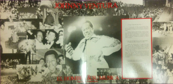 Johnny Ventura : El Hombre & Su Musica (The Man And His Music) (LP, Comp, Gol)