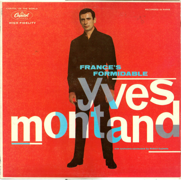 Yves Montand : France's Formidable Yves Montand (LP, Comp, Mono)