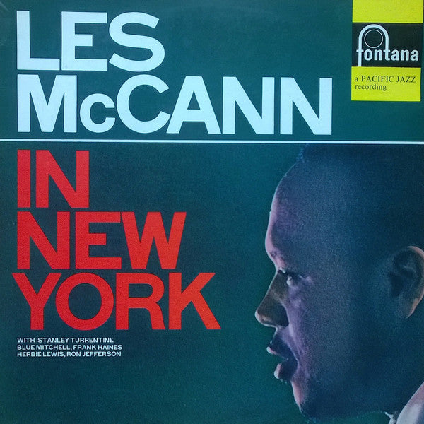 Les McCann : In New York (LP, Album, Mono)