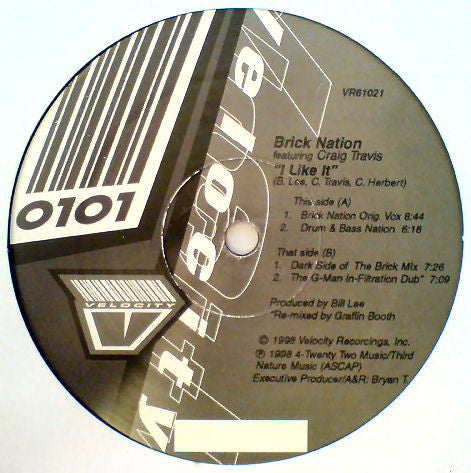 Brick Nation : I Like It (12")