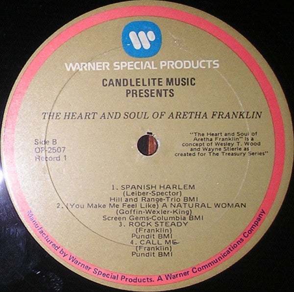 Aretha Franklin : The Heart And Soul Of Aretha Franklin (2xLP, Comp)