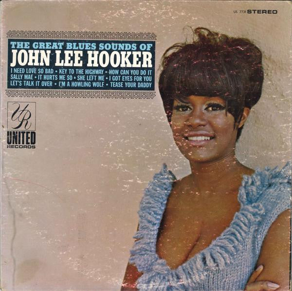 John Lee Hooker : The Great Blues Sounds Of John Lee Hooker (LP, Album, RE)