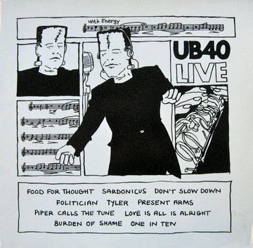 UB40 : Live (LP, Album)