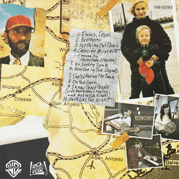 Ry Cooder : Paris, Texas - Original Motion Picture Soundtrack (CD, Album, RE)
