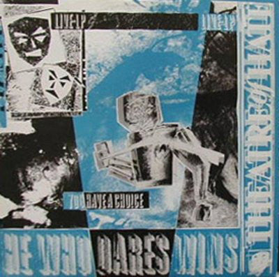 Theatre Of Hate : He Who Dares Wins (Live LP - You Have A Choice) (LP, Album)