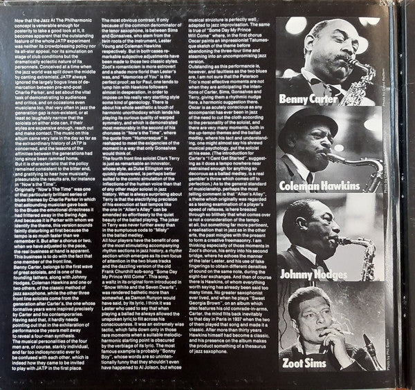 Various : The Greatest Jazz Concert In The World (4xLP, Album)