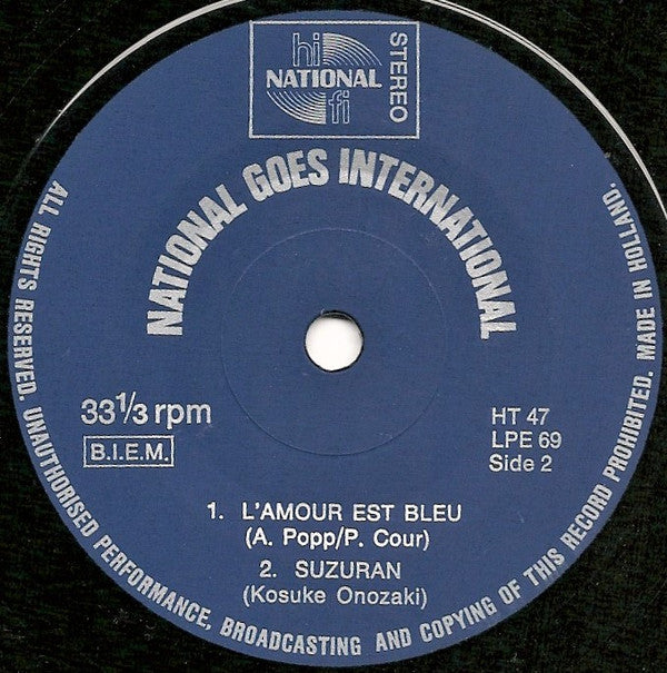 Unknown Artist : National Goes International (7")