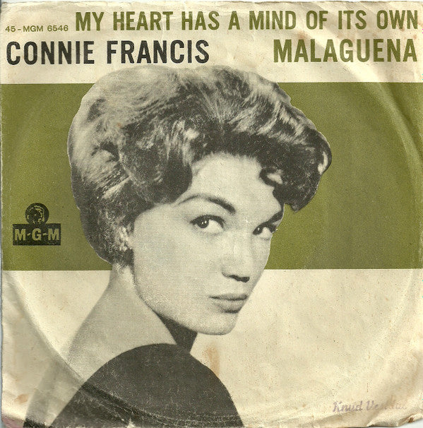 Connie Francis : Malaguena / My Heart Has A Mind Of Its Own (7", Single)