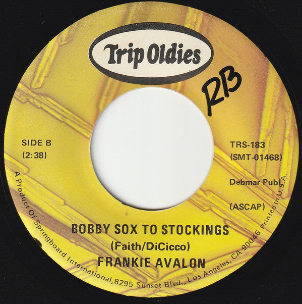 Frankie Avalon : Venus / Bobby Sox To Stockings (7")