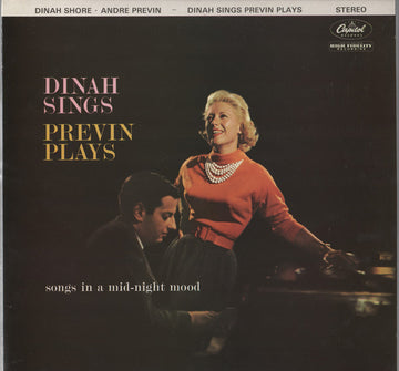 Dinah Shore - André Previn : Dinah Sings, Previn Plays (LP, RE)