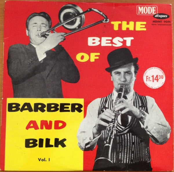 Chris Barber And Acker Bilk : The Best Of Barber And Bilk Volume One (LP, Comp, Mono)