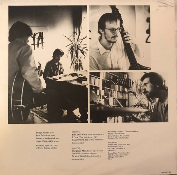 Doug Raney Quartet : Blue And White (LP, Album)