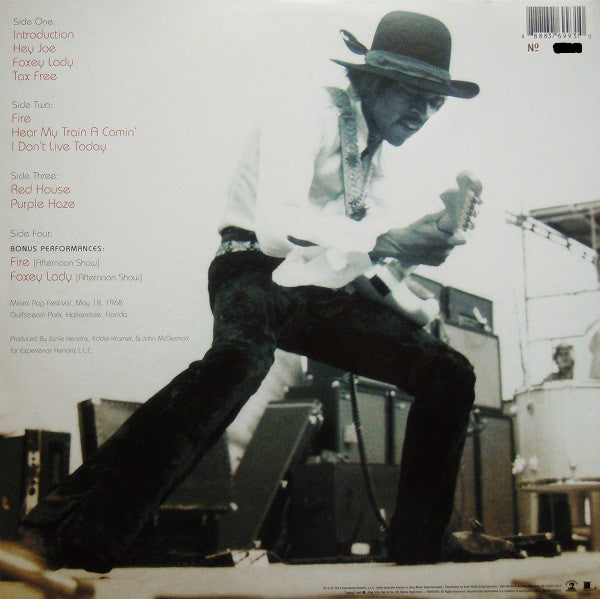 The Jimi Hendrix Experience : Miami Pop Festival (2xLP, Album, Ltd, Num, 200)