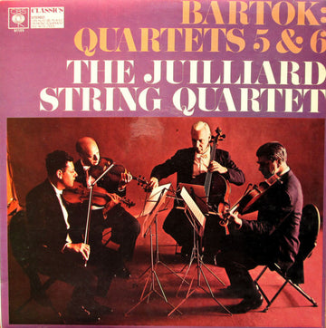 Bartok*, The Juilliard String Quartet* : String Quartets Nos. 5 & 6 (LP, Album, RE)