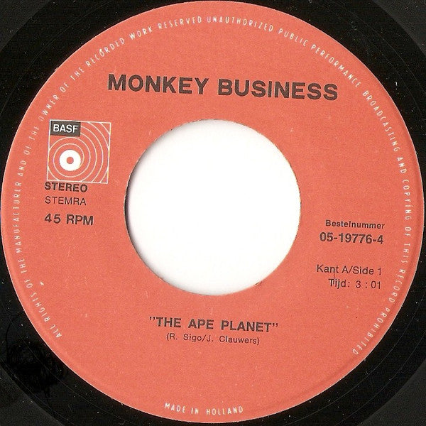 Monkey Business (11) : The Ape Planet (7", Single)
