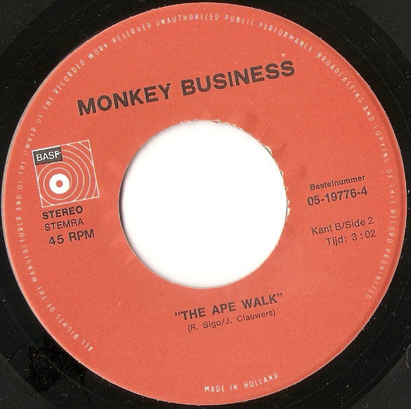 Monkey Business (11) : The Ape Planet (7", Single)