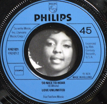 Love Unlimited : People Of Tomorrow Are The Children Of Today / So Nice To Hear (7", Single)