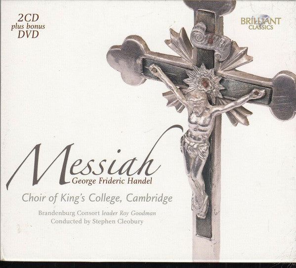 Georg Friedrich Händel - The King's College Choir Of Cambridge, Brandenburg Consort, Roy Goodman, Stephen Cleobury : Messiah (2xCD, Album, RE + DVD-V, Album, RE, NTSC + Box, Sl)