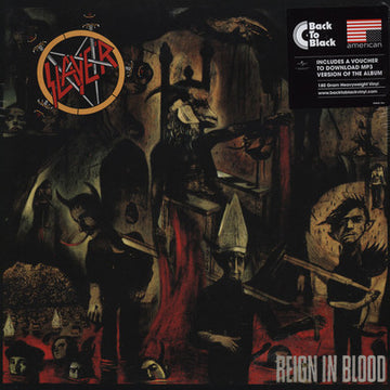 Slayer : Reign In Blood (LP, Album, RE, RM, 180)