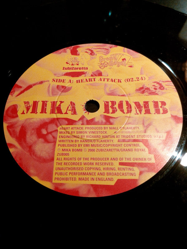 Mika Bomb : Heart Attack (7")