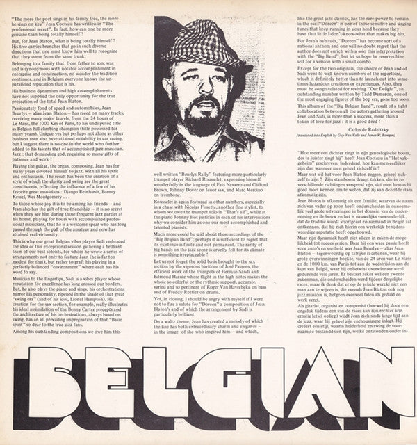 Belgian Big Band : The Big Belgian Band (LP, Album)