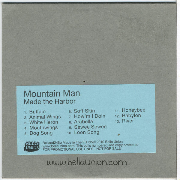 Mountain Man : Made The Harbor (CD, Album, Copy Prot., Promo)