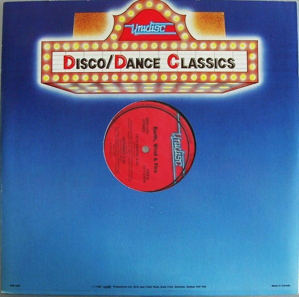 Earth, Wind & Fire : Fantasy / Sun Goddess / Let's Groove / September (12")