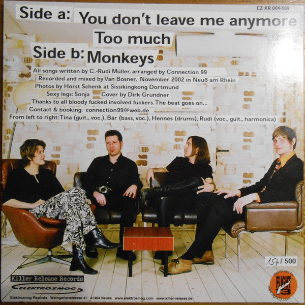 Connection 99 : You Don't Leave Me Anymore (7", Ltd, Num)