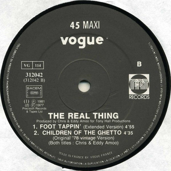 The Real Thing : You To Me Are Everything (The Decade Remix 76-86) (12", Maxi)