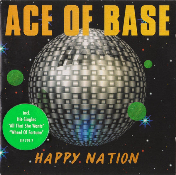 Ace Of Base : Happy Nation (CD, Album, RE)