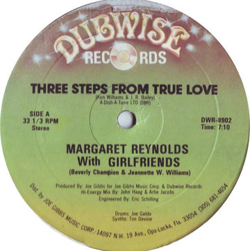 Margaret Reynolds With Girlfriends (3) : Three Steps From True Love (12")