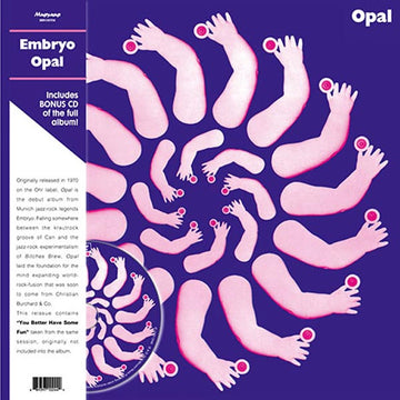 Embryo (3) : Opal (LP, Album, RE + CD, Album, RE)