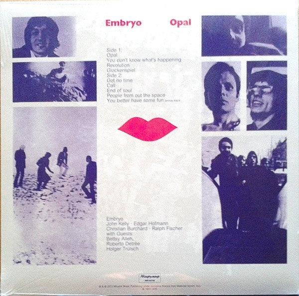 Embryo (3) : Opal (LP, Album, RE + CD, Album, RE)