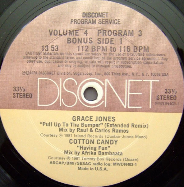 Various : Volume 4 Program 3 (2x12", P/Mixed)