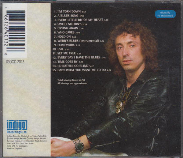 Stan Webb's Chicken Shack : Webb's Blues (CD, Comp)