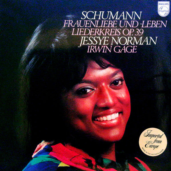 Robert Schumann, Jessye Norman, Irwin Gage : Frauenliebe Und -leben, Liederkreis Op. 39 (LP)