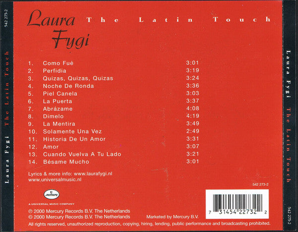 Laura Fygi : The Latin Touch (CD, Album)