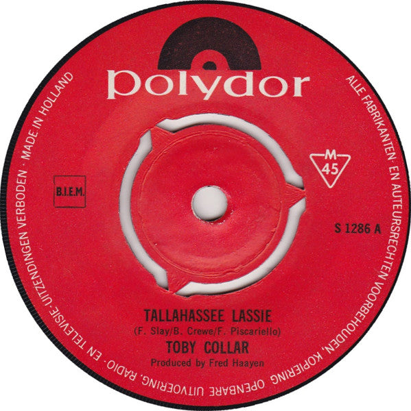 Toby Collar : Talla Hassee Lassie (7")