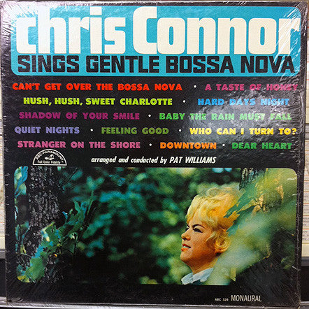 Chris Connor : Sings Gentle Bossa Nova (LP, Album, Mono)