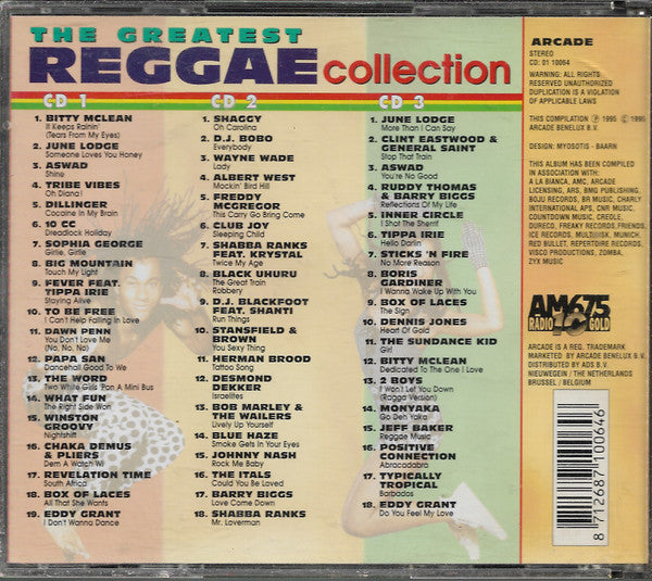 Various : The Greatest Reggae Collection (3xCD, Comp)