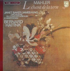 Gustav Mahler - Janet Baker / James King (3), Concertgebouworkest, Bernard Haitink : Le Chant De La Terre (LP, Album, Gat)