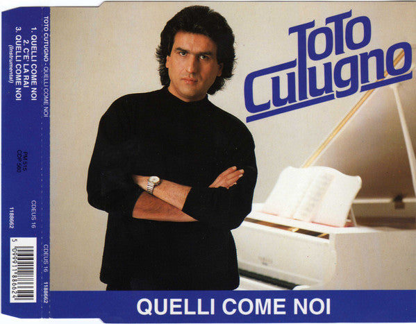 Toto Cutugno : Quelli Come Noi (CD, Maxi)