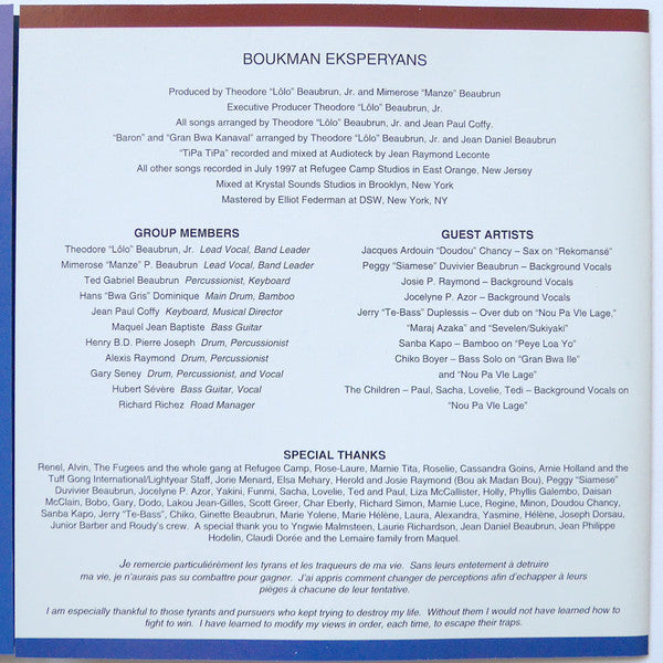 Boukman Eksperyans : Revolutíon (CD, Album)