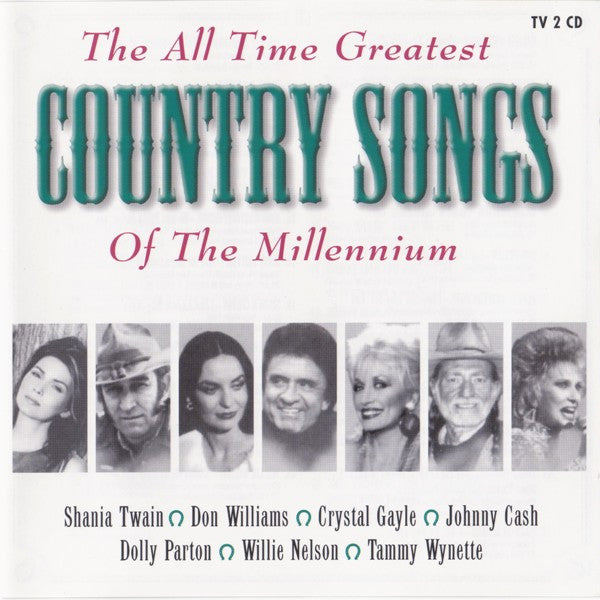 Various : The All Time Greatest Country Songs Of The Millennium (2xCD, Comp)