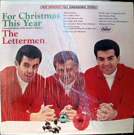 The Lettermen : For Christmas This Year (LP, Album, San)