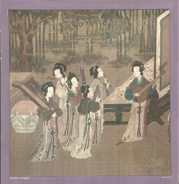 Franz Lehár - Liliane Berton - Michel Dens : Le Pays Du Sourire - Opérette Romantique En 3 Actes -  Version Abrégée (LP, Album, Mono)