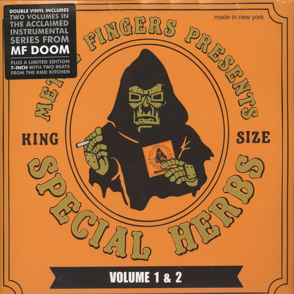 Metal Fingers : Special Herbs (Volume 1 & 2) (2xLP, Comp, RE + 7", Ltd + S/Edition)