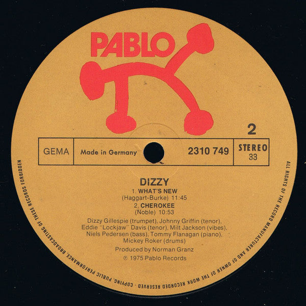 Dizzy Gillespie : The Dizzy Gillespie Big 7 At The Montreux Jazz Festival 1975 (LP)