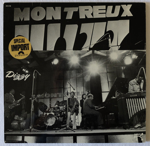 Dizzy Gillespie : The Dizzy Gillespie Big 7 At The Montreux Jazz Festival 1975 (LP)