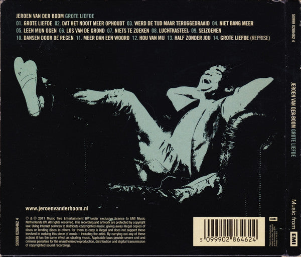 Jeroen van der Boom : Grote Liefde (CD, Album, Dig)